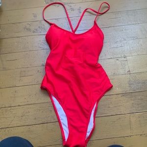 Padded one piece